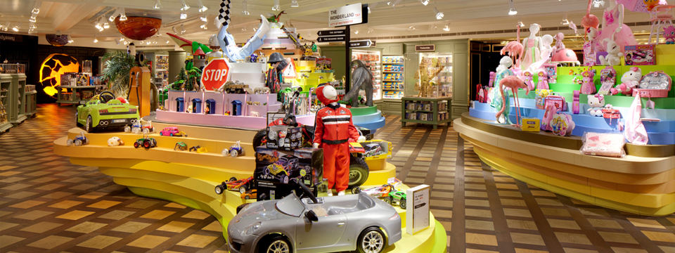 Photo of an upscale pre-teen toy store.