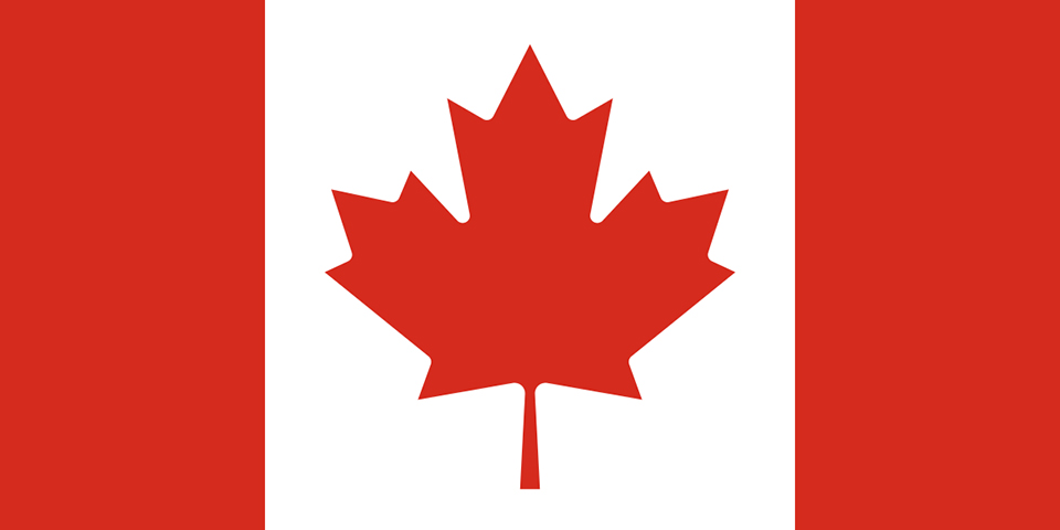 The Canadian Flag.