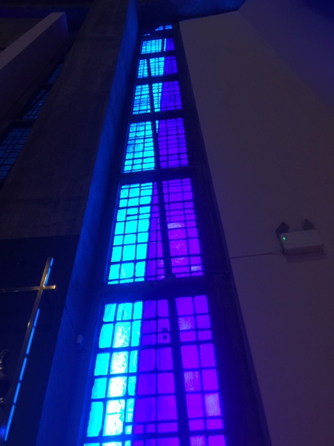 Liverpool Cathedral Wall of Windows.